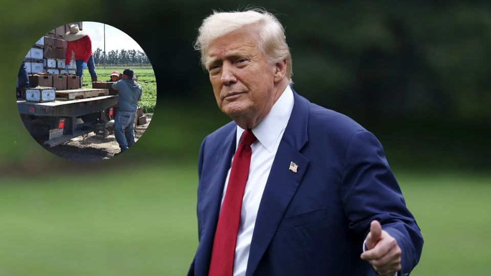 Trump admite que los trabajadores migrantes que expulsa son difíciles de reemplazar.