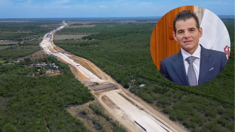 Carretera Interserrana, obra del gobierno de Nuevo León | Facebook / Samuel García / Mike Flores
