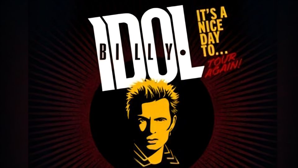 Billy Idol regresa a México con su gira It's a Nice Day to...Tour Again.