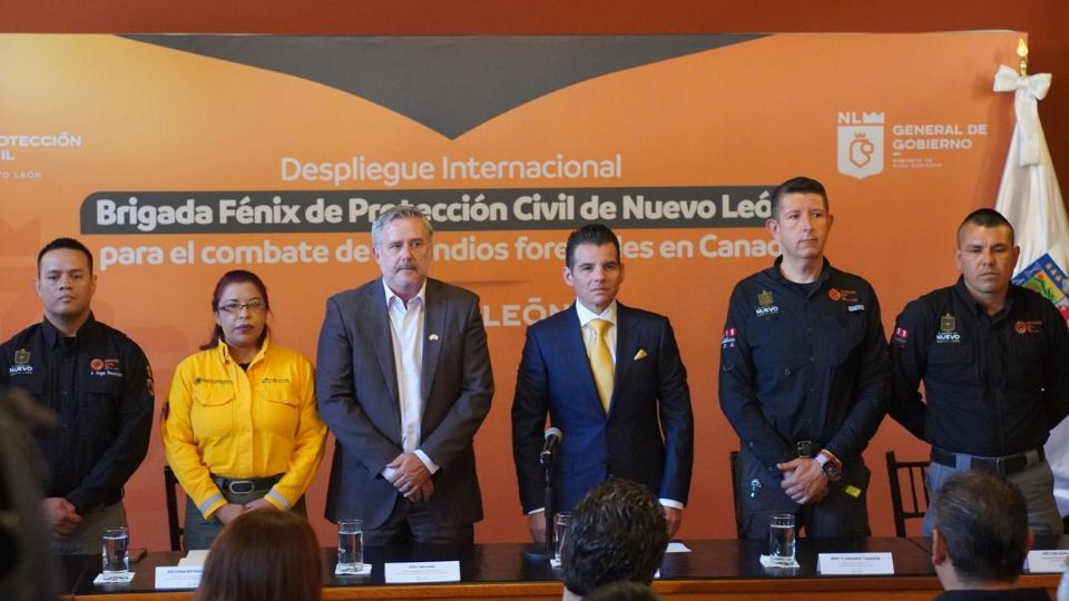 Autoridades estatales y de Protección Civil de Nuevo León.