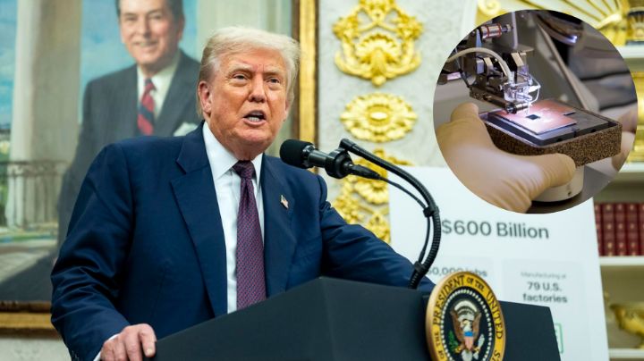 Donald Trump anuncia aranceles del 100% a chips y semiconductores