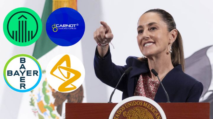 Claudia Sheinbaum anuncia inversión conjunta de 4 farmacéuticas por 12 mil mdp
