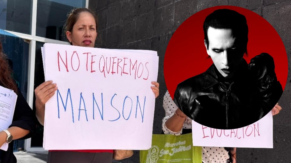 Juntan firmas para cancelar a Marilyn Manson de Feria de San Luis | Facebook / Unión Nacional de Padres de Familia  / Marilyn Manson