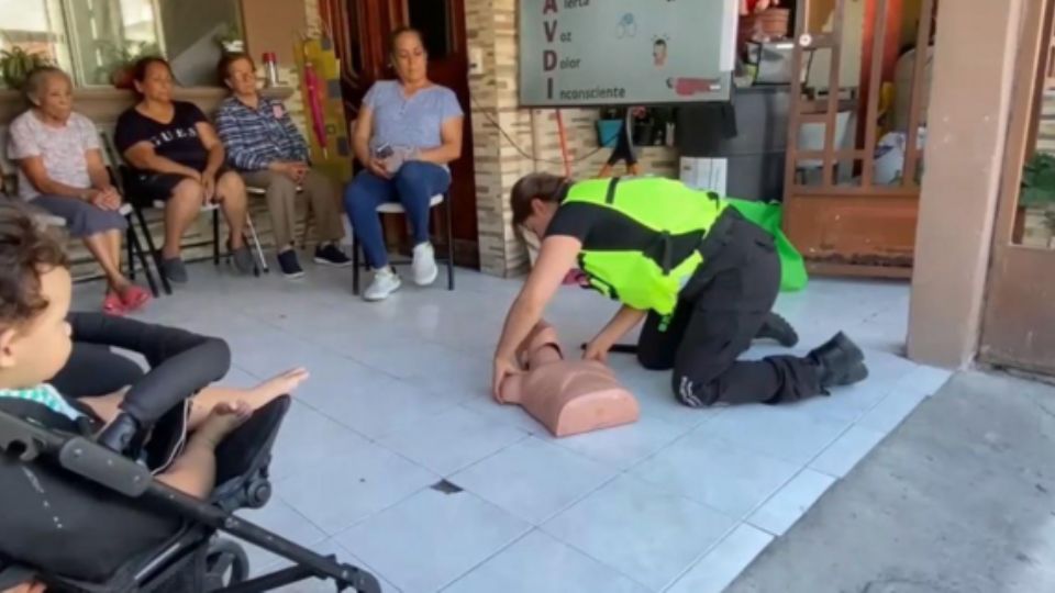 Curso de primeros auxilios.