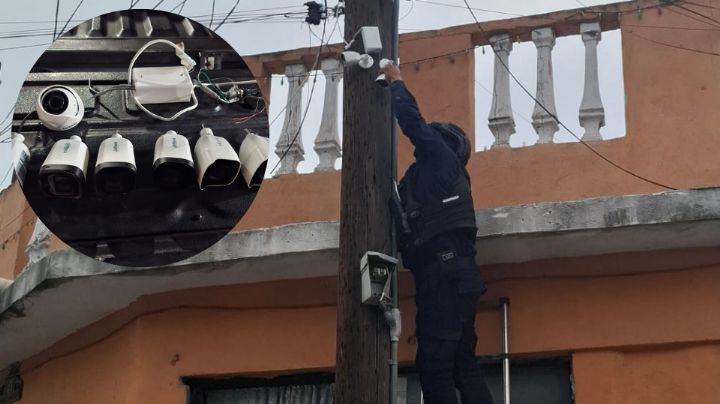Desmantelan sistema de narco-cámaras en Guadalupe