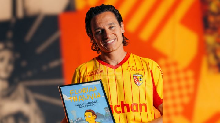 Exjugador de Tigres, Florian Thauvin, ficha por el Lens con presentación al estilo de Los Simpson