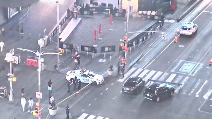 Tiroteo en Times Square deja a tres personas heridas y desata caos en Nueva York