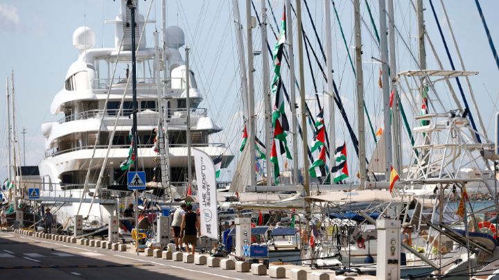 Flotilla con ayuda humanitaria zarpa rumbo a Gaza