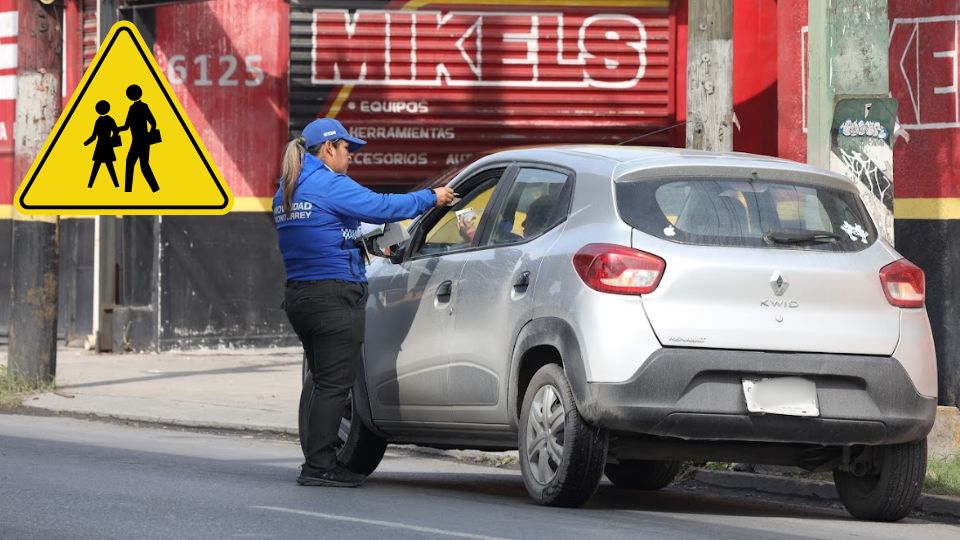 Tránsito multa a automovilista