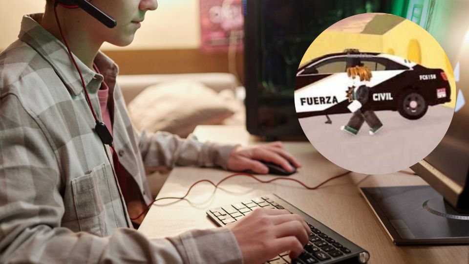 Adolescente jugando videojuegos