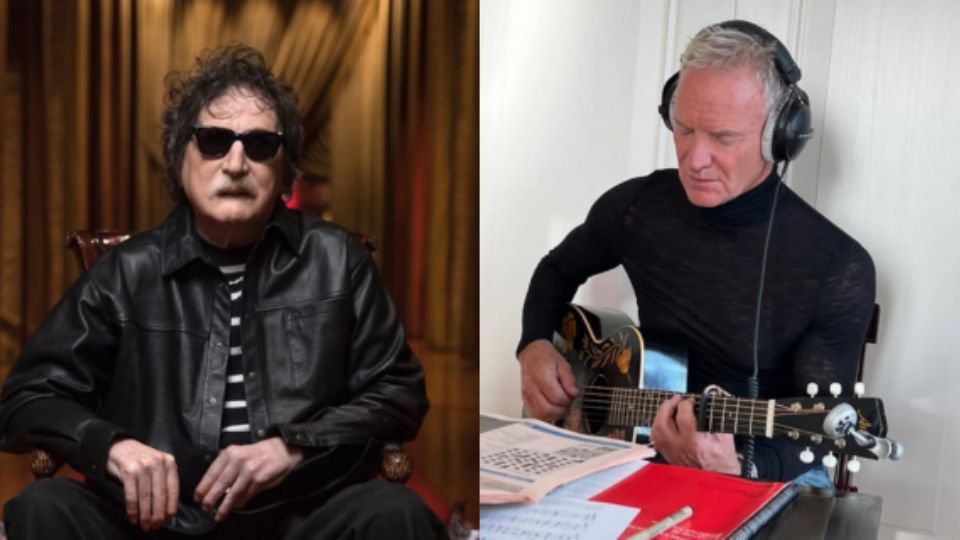 Charly García y Sting.