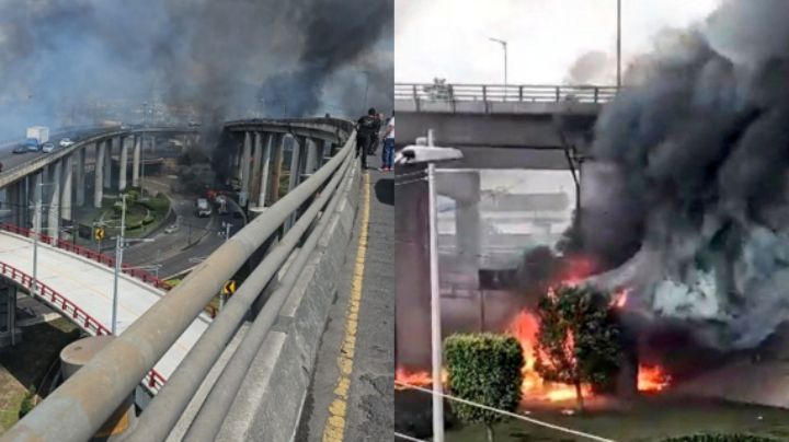 Pipa vuelca y explota en CDMX; hay 4 muertos y 90 heridos