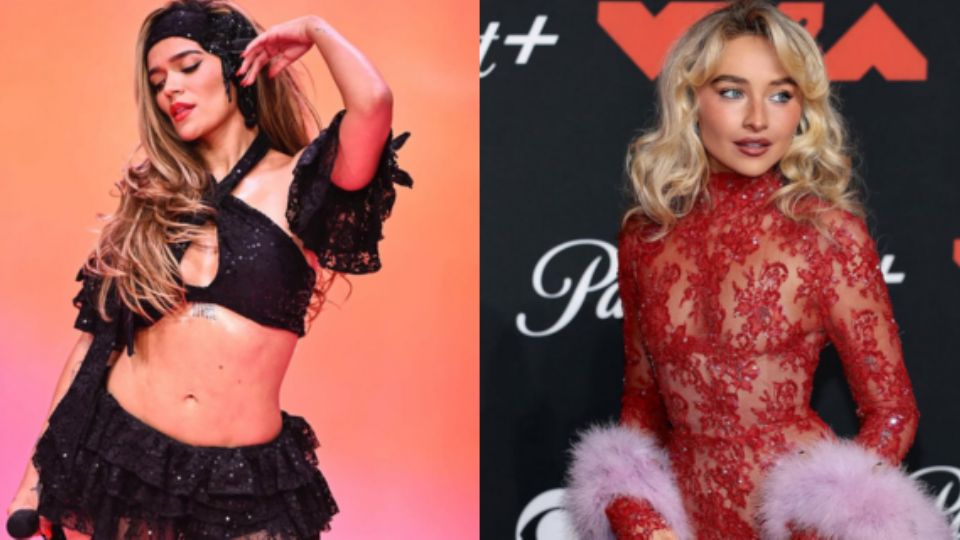 Karol G y Sabrina Carpenter.