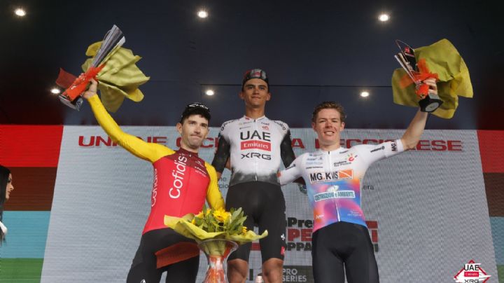Isaac del Toro: tercera victoria consecutiva en Italia con la Coppa Sabatini