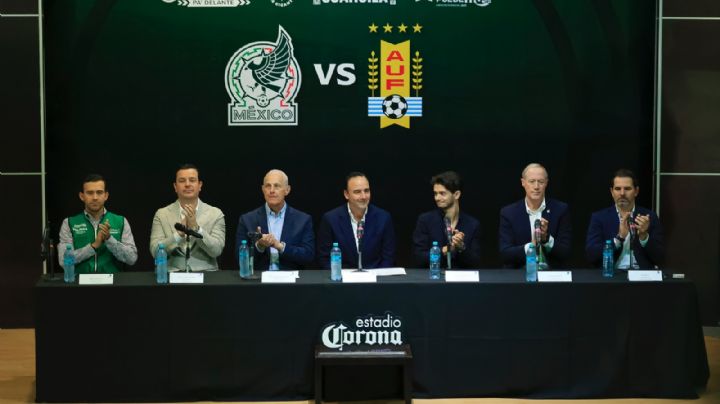 México confirma que jugará amistoso contra Uruguay en Torreón