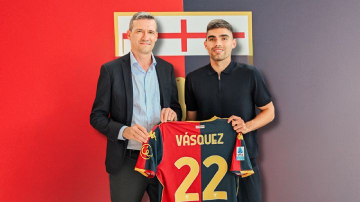 Johan Vásquez renueva con Genoa hasta 2028 y seguirá como capitán del club