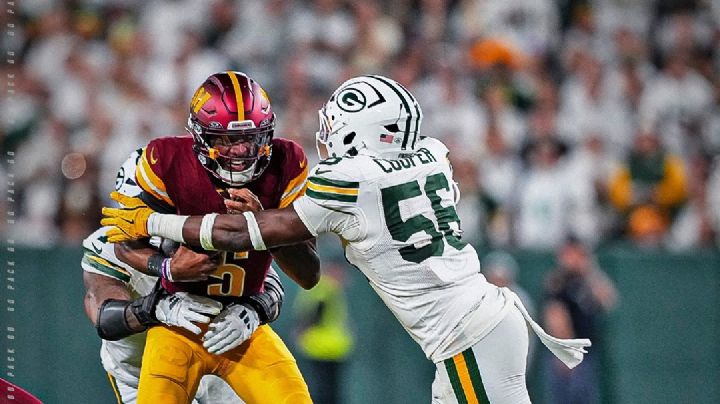 Green Bay abre la semana 2 de NFL con victoria contra Washington