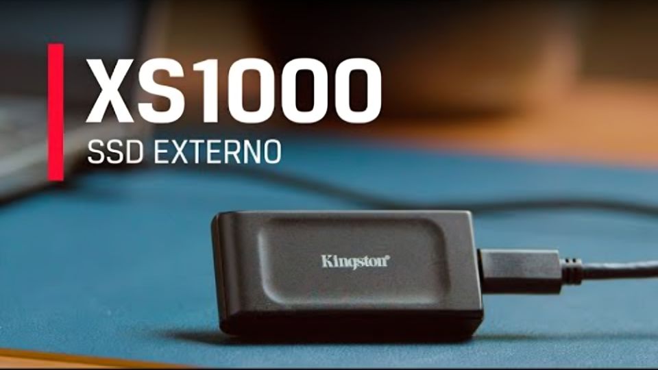 Kingston XS1000: el SSD externo compacto, veloz y accesible para todos.