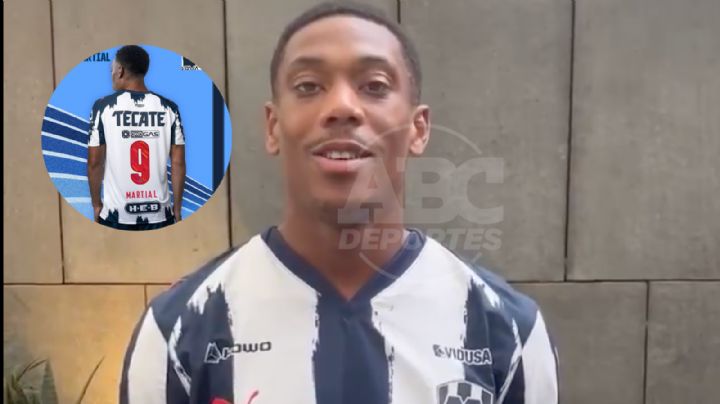 Anthony Martial usará el '9' con Rayados y su jersey ya está a la venta