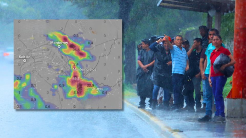 Lluvia en Monterrey, ¿A qué hora y en cuáles municipios se presentará este 14 de septiembre?