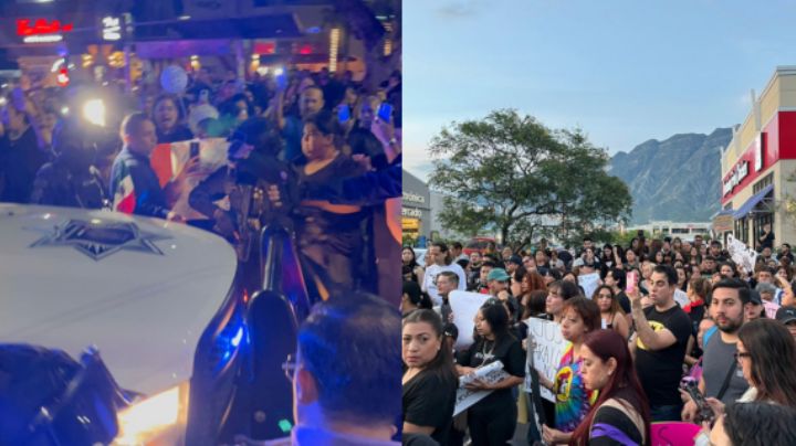 Marchan contra maltrato animal en Santa Catarina; manifestantes buscan irrumpir ceremonia del grito