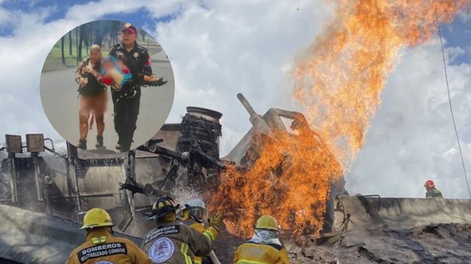 La pequeña sobreviviente será tratada en un hospital de Texas.