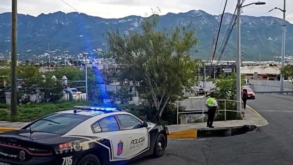 La zona del hallazgo fue resguardada por elementos policiacos.