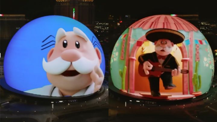 VIDEO: Dr. Simi ilumina The Sphere en Las Vegas con homenaje por las fiestas patrias
