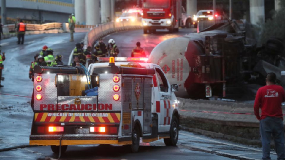 Explosión de pipa en Iztapalapa.