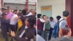 Estudiantes golpean a director acusado de acoso en CETis de Altamira