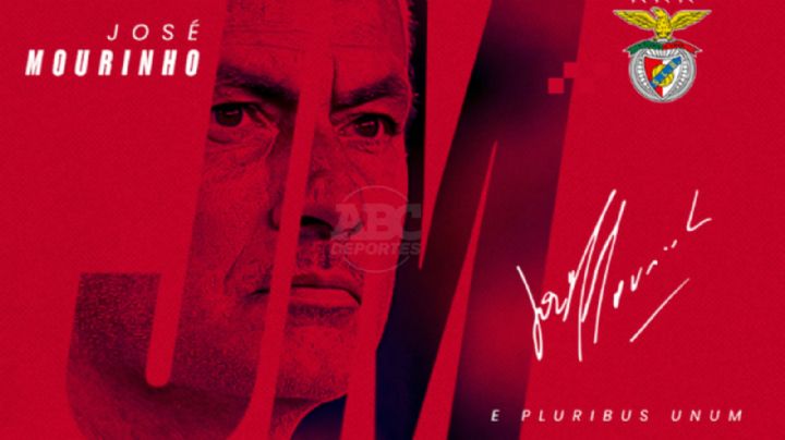 José Mourinho es el nuevo entrenador del Benfica