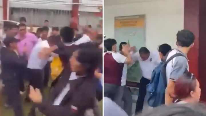 Estudiantes golpean a director acusado de acoso en CETis de Altamira
