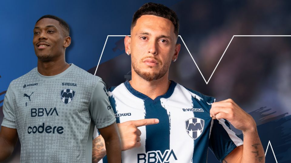Lucas Ocampos y Anthony Martial, compañeros en Monterrey