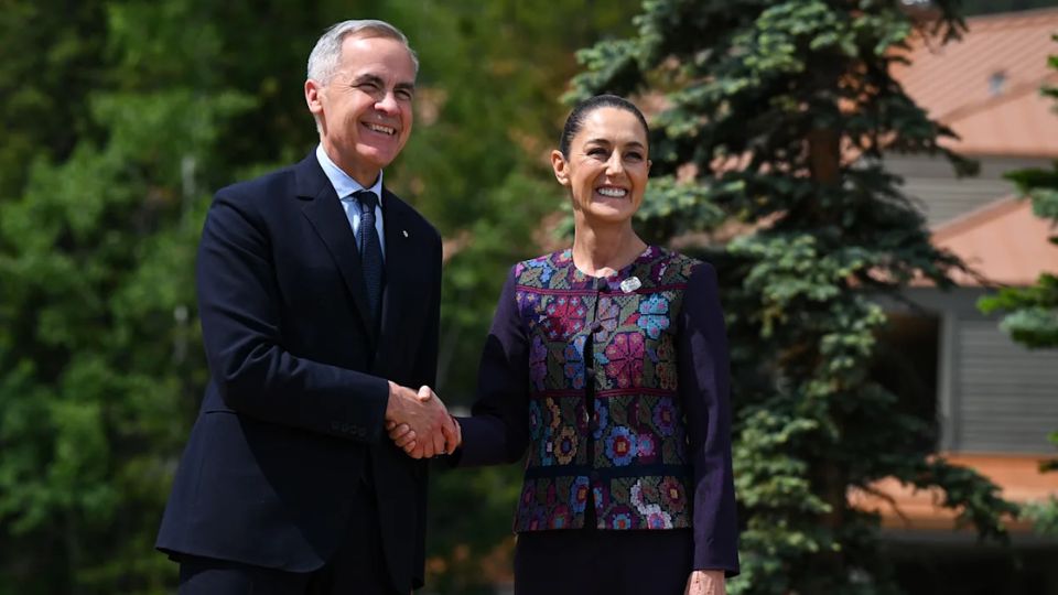 Claudia Sheinbaum recibe a Mark Carney para fortalecer relaciones bilaterales.