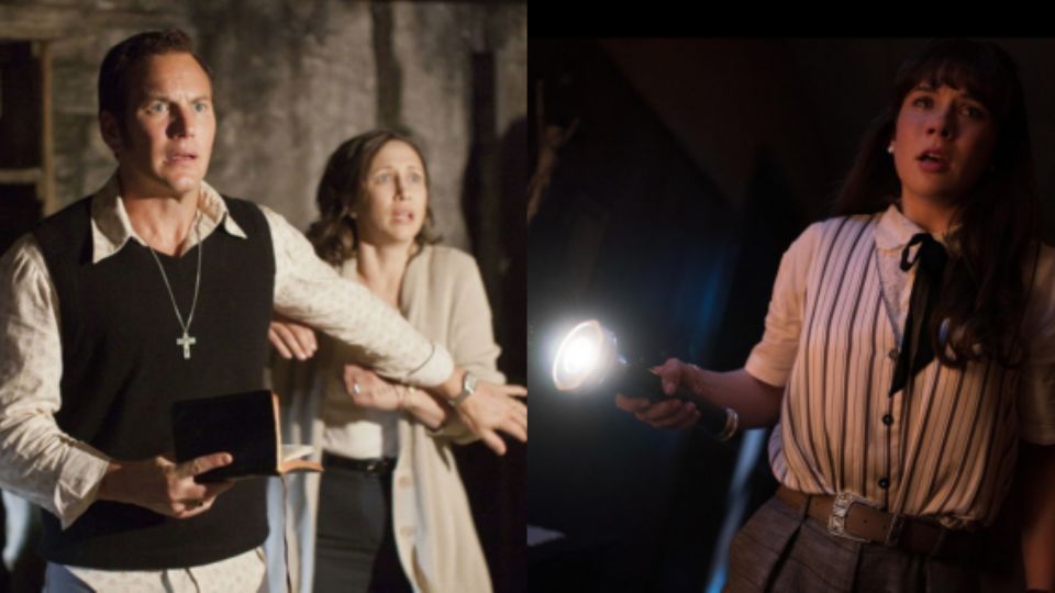 Escenas de las películas de El Conjuro.