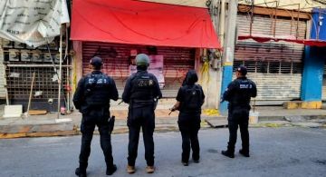 Aseguran casquillo de arma corta y dosis de cristal y marihuana en cateo en Colegio Civil