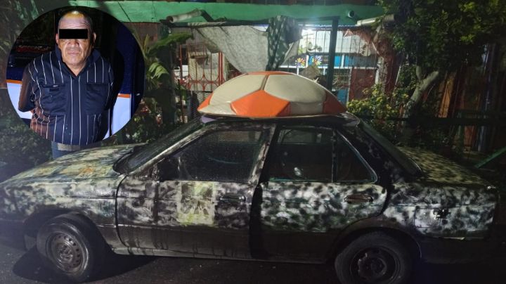 Se lo llevó en el Tsuru: Hombre sustrae balón mundialista de Guadalupe