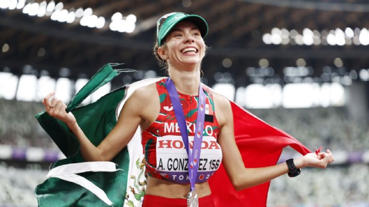 Alegna González gana plata en Tokio 2025 y rompe récord mexicano y continental en marcha