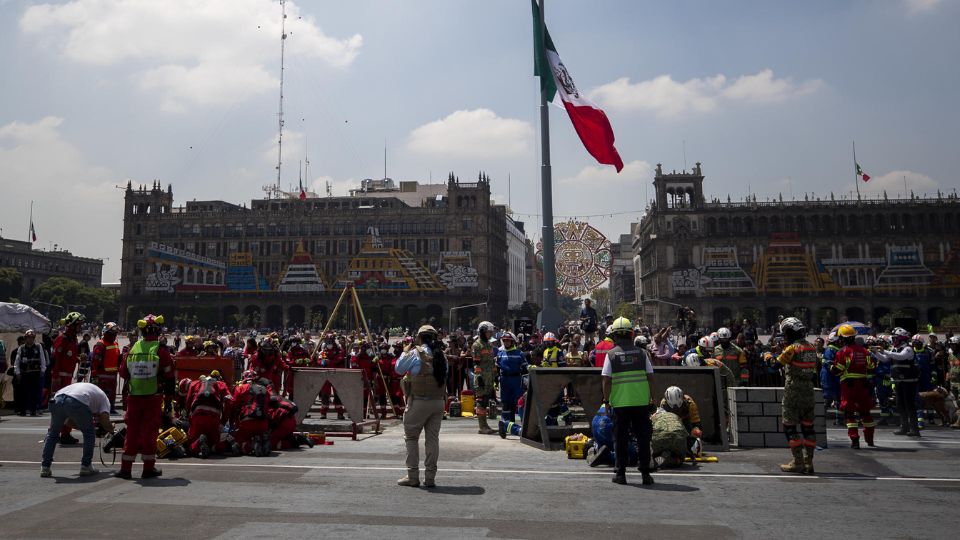 Así se vivió el Simulacro Nacional 2025 en México.