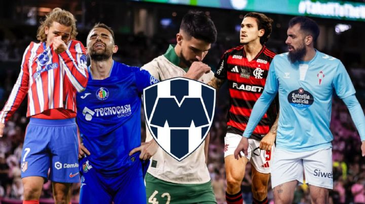 Rayados: 5 jugadores que sonaron este verano para Monterrey y no llegaron