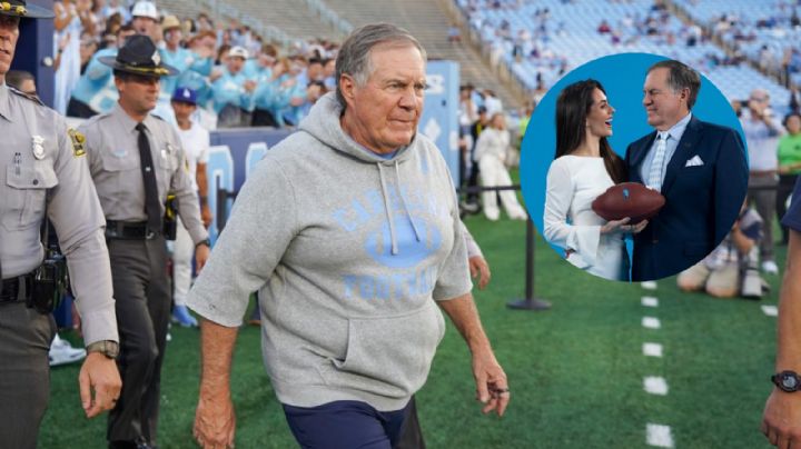 VIDEO: Novia de Bill Belichick se hace viral en su debut con North Carolina en NCAA