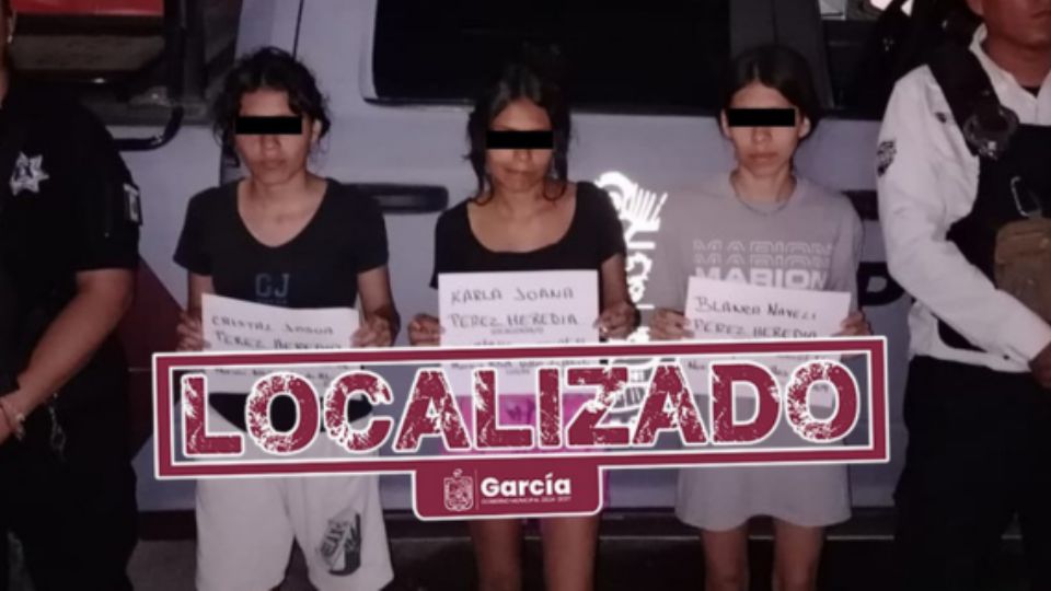 Jóvenes localizadas.