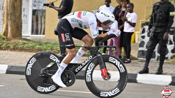 Isaac del Toro termina quinto en Mundial de Ciclismo Ruanda 2025