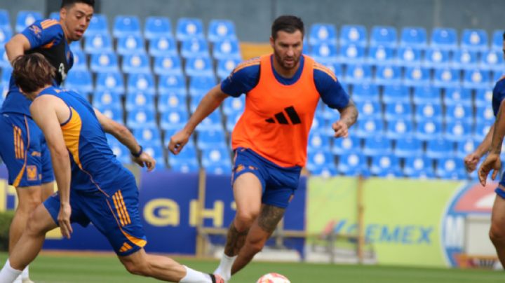 Gignac y Aquino vuelven a entrenar con Tigres y podrían reaparecer ante Atlas