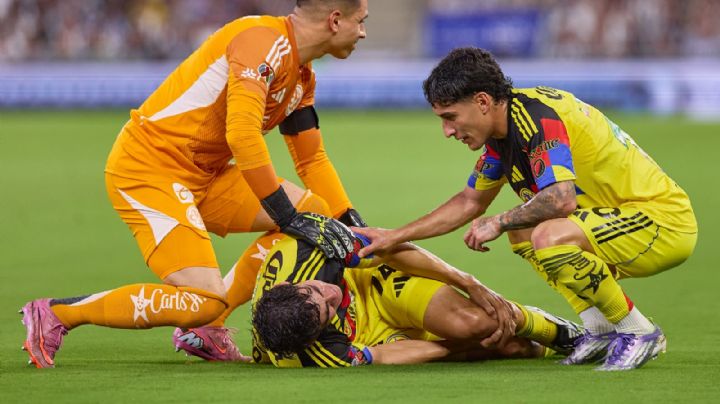 América: Dagoberto Espinoza se pierde el resto del torneo por lesión contra Rayados