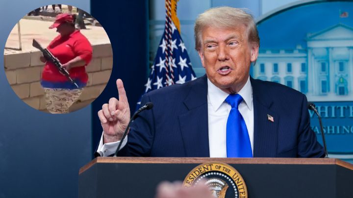 Donald Trump se burla del entrenamiento de las milicias de Venezuela