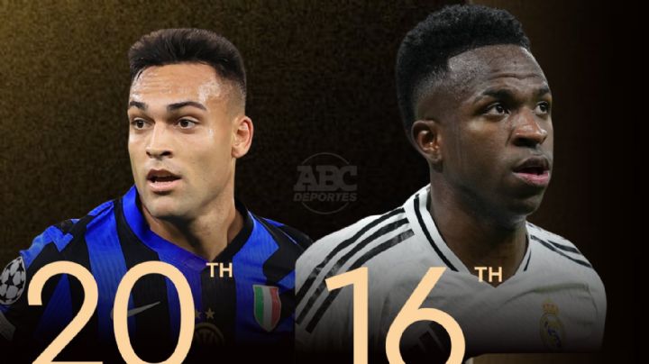 Vinicius y Bellingham fuera del top 15 del Balón de Oro 2025