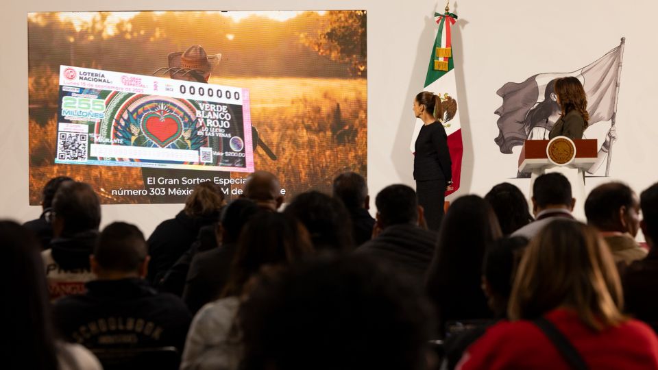 Es ‘México con M de migrante’ el sorteo más exitoso del año: Lotería Nacional