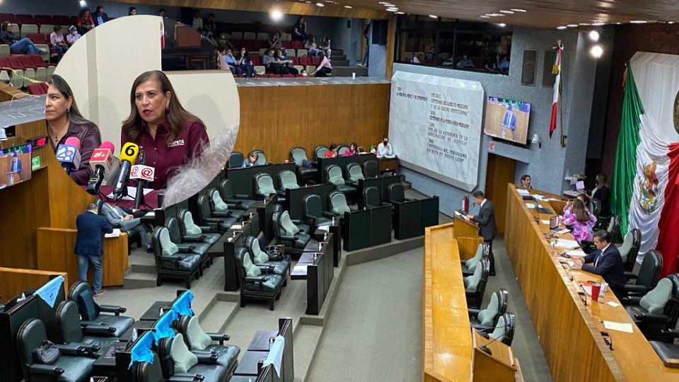 La senadora morenista Judith Díaz puso en manos del Congreso local la legislación de la ley de Paridad Sustantiva.