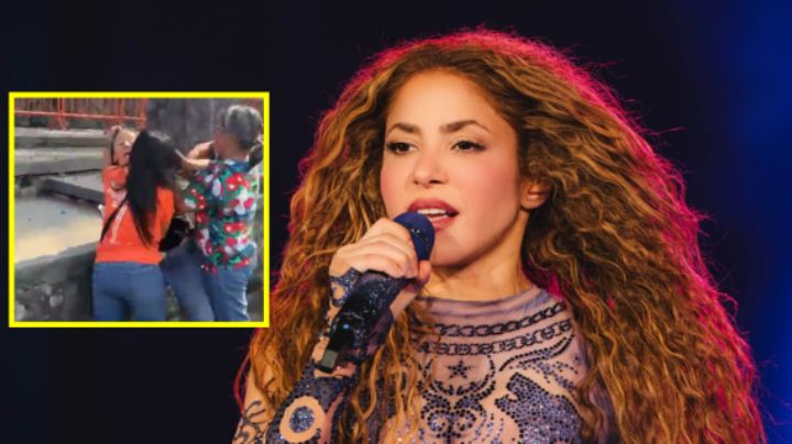 Fans de Shakira se agarran a golpes por un lugar en la fila previo al show en Veracruz